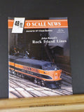 O Scale News #141 1997 Aug 48ft Journal for ¼ Modelers Rock Island Lines John Ru