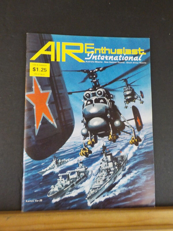 Air Enthusiast International Magazine Vol 6 #6 1974 June Sharper Claws for RAF