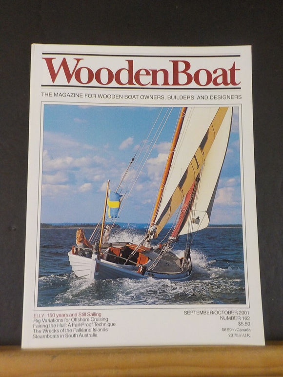 Wooden Boat Magazine #162 September October 2001 Rig variation for offshore crui