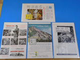 Ads Western Pacific RR California Zephyr #15 Advertisements from various magazin