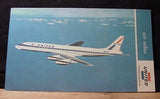 MAP United Air Lines Air Atlas Map 1963 May