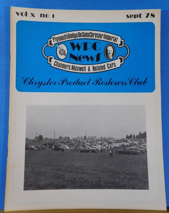 WPC News 1978 September    The annual meet