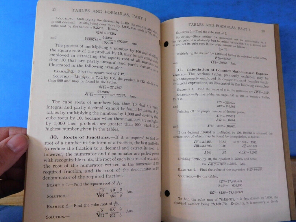 ICS Tables and Formulas #1875 A-3 Part 1 edition 1 International Corre ...