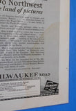 Ads Milwaukee Road Lot #9 Advertisements from various magazines (10))