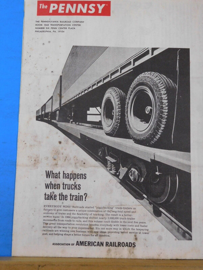 Pennsy Employee Magazine, The 1967 Oct 15 High Speed Movie ...