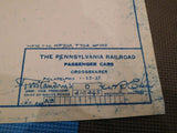 Blueprint PRR Passenger Cars Crossbearer 410465-B