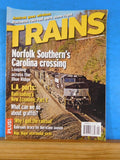 Trains Magazine 2006 September Norfolk Southern Carolina crossing LA Ports Blue