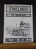 Finelines 1/4' scale Fine Lines Magazine 1973 Jan Carter Bros passenger car truc