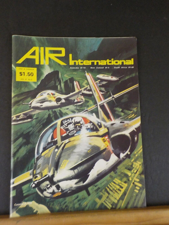 Air International Magazine Vol 8 # 5 1975 May Flying the Pregnant Pencil