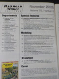 Railroad Model Craftsman Magazine 2006 November RMC FT Sort Booster Autumn in VT