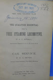 New York Railroad Club 1891-3 Copyright 1891 Hard Cover front cover loose,