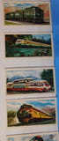 Glengettie Tea Trains of the World Trading Cards Measuring approx. 1 3/8 X 2 5/8