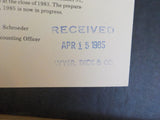 Chicago and Western Indiana Railroad Company Annual Report 1984