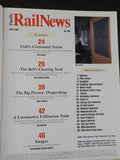 Pacific Rail News #389 1996 April Chicago clearing yard Santa Fe power bureau di