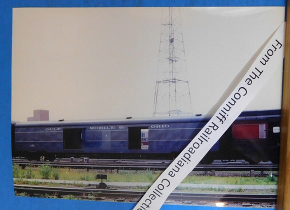 Photo Gulf Mobile & Ohio Passenger Car #461 8X11 Color  GM&O