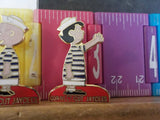 Jaycees Connecticut Snoopy Charlie GBrown Lucy Set of 3 pins