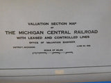 Map Location/Valuation NYC Ohio Lines Michigan Central Bailey Run Sugar Creek At