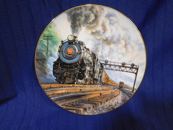 Plate Golden Age of American Railroads Plate Collection Pennsylvania K-4 PRR