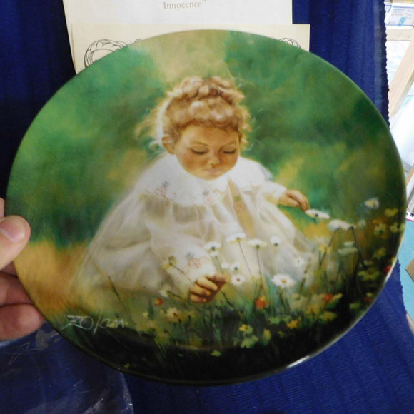 Plate Wonder of Childhood Spring Innocence by Donald Zolan