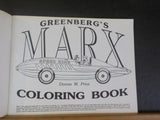 Greenberg’s Coloring Book MARX Speed King by Donna W. Price **UNUSED**