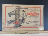 How To Make ‘Em Book The New Erector The Only Construction Toy with the Square G