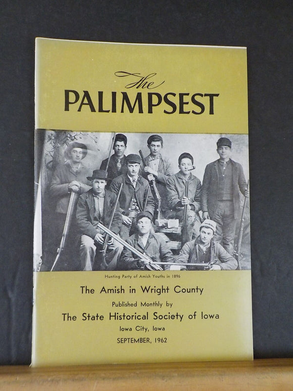 Palimpsest 1962 September Amish in Wright County