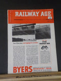 Railway Age 1951 July 23 350-Mile Line to Canadian Ore Deposits Frisco Kansas