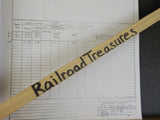 Chesapeake & Ohio C&O Side Track Record/Charts Hampton Newport News Terminal Pen
