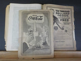 Railroad Trainman Magazine, The 1920 July  Coca-Cola Ad   Damaged