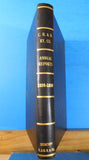 Cincinnati Hamilton & Daytona Railway Co Annual Reports 1884-1890 Bound Volume