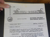 Steel Wheels Boston Chapter 1975  Lot of 5 NRHS The Whistle from the D&RGW Green