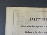 New York New Haven & Hartford RR Co. Employee Time Table #181 1954