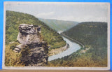 Postcard Chimney Rock and New River Canyon near Fayette WV  Date unknown.  Appro