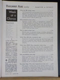 Railway Age Weekly 1959 November 9 Concrete Ties P&WV ACL SAL Unity work rule is