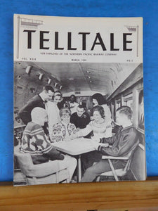 Tell Tale 1966 March Northern Pacific Employee Magazine Telltale