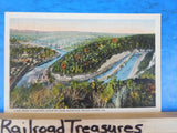 Postcard View from Flagstaff, Showing Bear Mountain, Mauch Chunk, Pa.