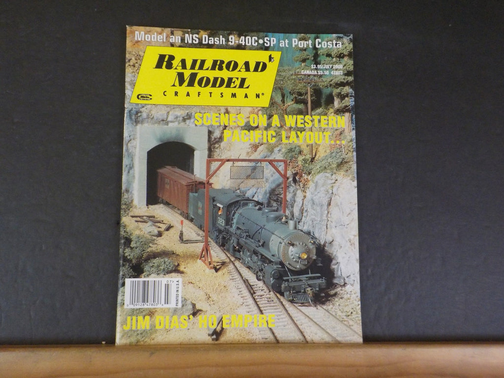 Railroad Model Craftsman Magazine 2000 July Model NS Dash 9-40C SP at ...
