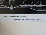 Wheel Clicks 1972 January Pacific Railroad Society Amtraking Into Oblivion