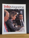 INFO Magazine Union Pacific Railroad 1988 April Employee Magazine