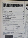 Railroad Modeler 1973 January Grade crossings RR Man's hotel