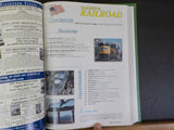 Railfan & Railroad Magazine Bound Volume 21 January - December 2002 Green