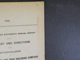 Baltimore & Ohio Railroad Company Annual Report 1942 116th Operated Mileage