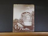 Santa Fe Railway photos 5 pages in a folder  in a folder with 5 prints