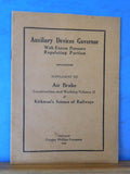 Auxiliary Devices Governor with Excess Pressure Regulating Portion 1920