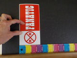 Railroad Bumper Sticker Railroad Fanatic 7x4