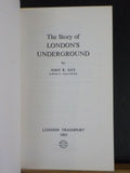 Story of London's Underground, The By John Day Dust Jacket 1972 revised enlarged
