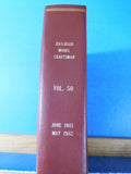 Railroad Model Craftsman Magazine Bound Volume 50 June 1981 - May 1982 RMC