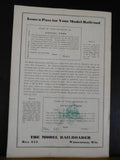 Model Railroader Magazine 1935 March HO gauge cowcatcher