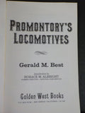 Promontory's Locomotives By Gerald Best 1980   43 pages