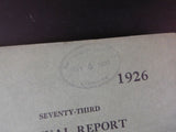 Chicago Burlington & Quincy Railroad Company Annual Report 1926 Foldout map